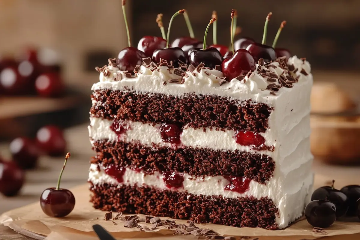 Black Forest Cherry Cake